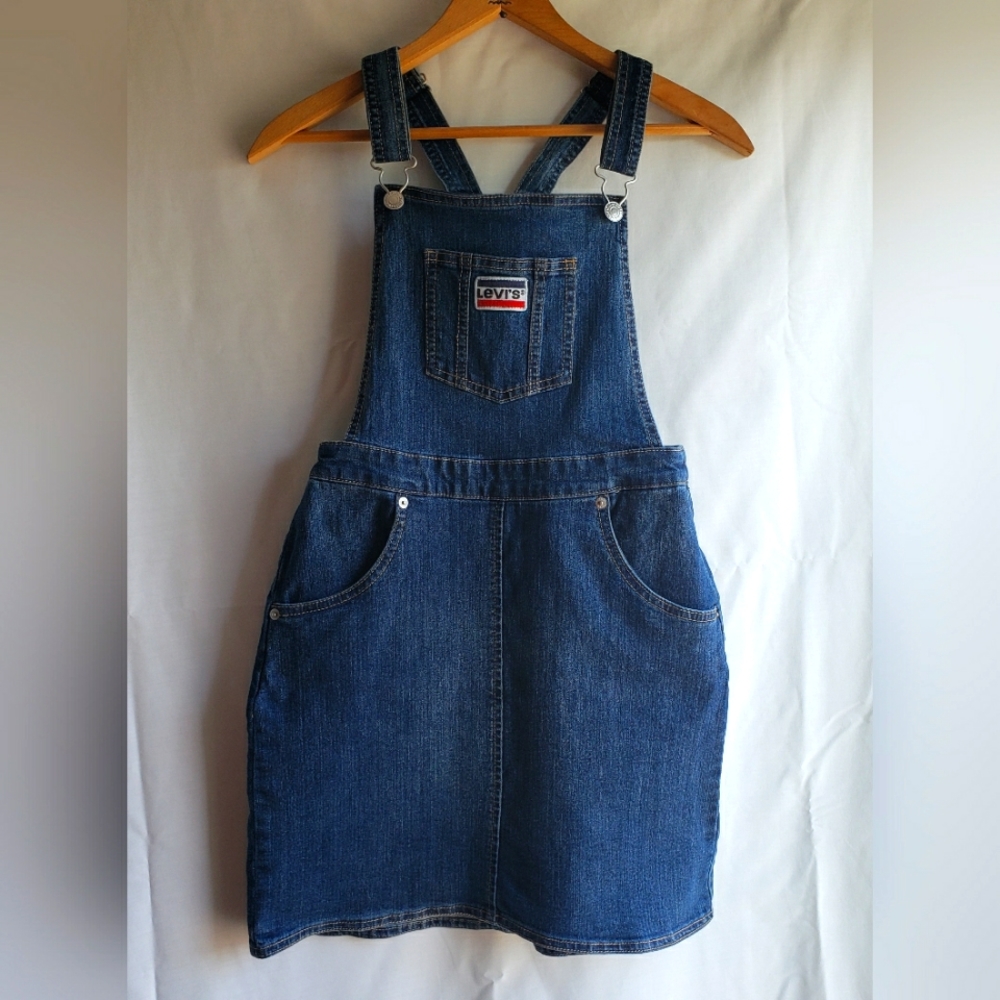 Levi's Girls Blue Denim Jumper with Pockets LG 12 - 13 YRS.